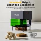 Gravador a laser portátil com alto-falantes levantados óculos de proteção e tampa 3W Nível de entrada KentFaith