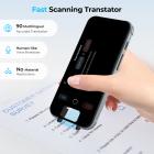 Dispositivo de Tradução de Imagem por IA Caneta, 148 Idiomas Digitalização Offline Tradução por Voz de Foto Portátil, Kentfaith
