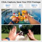 Realtime Vertaling, Smart Camera Glasses, HD 1080P, EIS Stabilization, WiFi Connect, 4H Playtime, Kentfaith