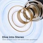 Fones de Ouvido para Tradução em Tempo Real, Assistente de Notas com IA com Tradução Gratuita, Transcrição, Tradução entre Aplicativos para Negócios Globais, Viagens, Estudo, Kentfaith