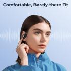 Fones de Ouvido para Tradução em Tempo Real, Assistente de Notas com IA com Tradução Gratuita, Transcrição, Tradução entre Aplicativos para Negócios Globais, Viagens, Estudo, Kentfaith