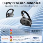 Fones de Ouvido Tradutor Instantâneo com 164 Idiomas, Sem Taxas Extras, Tradução de Voz Bidirecional em Tempo Real com 98% de Precisão, Bateria de 24 Horas, Kentfaith