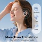 Fones de Ouvido Tradutor Instantâneo com 164 Idiomas, Sem Taxas Extras, Tradução de Voz Bidirecional em Tempo Real com 98% de Precisão, Bateria de 24 Horas, Kentfaith