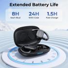 Fones de Ouvido Tradutor Instantâneo com 164 Idiomas, Sem Taxas Extras, Tradução de Voz Bidirecional em Tempo Real com 98% de Precisão, Bateria de 24 Horas, Kentfaith