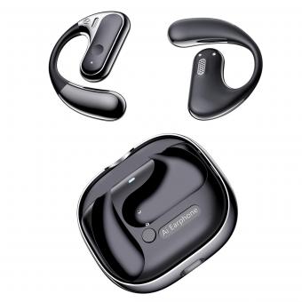 Fones de Ouvido Tradutor em Tempo Real com IA, 142 Idiomas/Sotaques, Tradução em Aplicativos de Conversa, Tradução em Chamadas de Áudio/Vídeo, Transcrição, para Negócios Globais, Viagens, Kentfaith