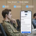 Real-time vertaaloordopjes met 132 talen, offline vertaling, spraak- en videogesprekvertaling, AI-notitiemaker, Kentfaith