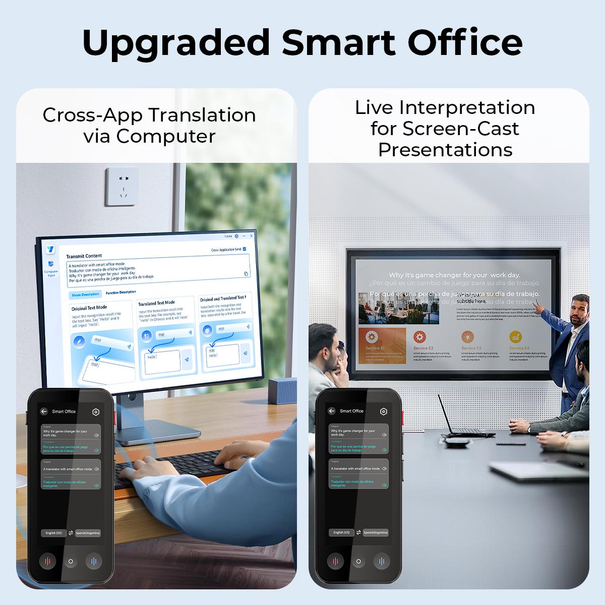 AI Translator Device for Business & Trade, 142 Languages Real-Time ...