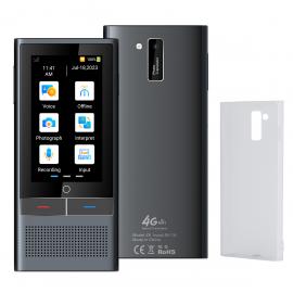 AI-kääntämislaite, 142 kieltä offline- ja online-tilassa, ilmainen 4G-kansainvälinen yhteys, ChatGPT, offline-/kuva-/äänityskäännös liikematkoihin ja opiskeluun, Kentfaith