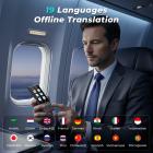 AI Traduttore Dispositivo, 142 Lingue Offline & Online, Supporto Connessione Internazionale 4G Gratuita, ChatGPT, Traduzione Offline/Foto/Registrazione per Viaggi di Lavoro Studio, Kentfaith