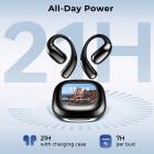 Realtidsoversættelse ørepropper med 150 sprog, gratis offline oversættelse, stemme- & videoopkaldoversættelse, LCD-touchskærm, Kentfaith