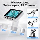 Oculare-Fotocamera Kentfaith per Telescopi: Schermo 2.8", Connessione WiFi, Foto/Video 1080P