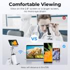 Oculare-Fotocamera Kentfaith per Telescopi: Schermo 2.8", Connessione WiFi, Foto/Video 1080P