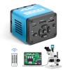 Mikroskop kamera 4K 30fps klargjort HDMI + Type C udgang Sony 1/1.8" farve CMOS KentFaith