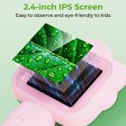 Draagbare microscoop van Kentfaith met 2,4 inch scherm, 500x vergroting, 1080p foto- en video-opname, voor jongens en meisjes van 3 tot 12 jaar