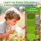 Draagbare microscoop van Kentfaith met 2,4 inch scherm, 500x vergroting, 1080p foto- en video-opname, voor jongens en meisjes van 3 tot 12 jaar