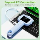 Draagbare microscoop van Kentfaith met 2,4 inch scherm, 500x vergroting, 1080p foto- en video-opname, voor jongens en meisjes van 3 tot 12 jaar