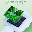 Draagbare microscoop van Kentfaith met 2,4 inch scherm, 500x vergroting, 1080p foto- en video-opname, voor jongens en meisjes van 3 tot 12 jaar