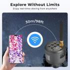 WiFi Ocular Electrónico para Microscopios, Alcance WiFi de 50 Metros, Imagen de Microscopio de 2MP, Captura Fotos y Videos 4K, Kentfaith