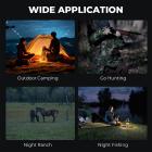 Monocular de Visión Nocturna por Infrarrojos, Zoom Digital 10X, Alcance de Visión de 800m, Pantalla de 2 Pulgadas, Batería de 64 GB y 2000 mAh Kentfaith