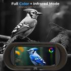 4K Gafas de Visión Nocturna, 1000m/3281ft Infrarrojo, Visión Nocturna a Todo Color, WiFi Integrado, Linterna y Botones Retroiluminados, Batería de 5100mAh, Kentfaith