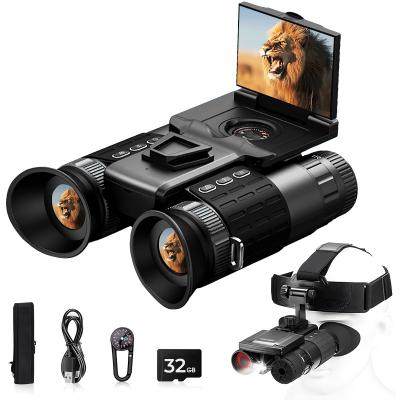 Visore notturno con video 4K e foto da 48 MP, IR 600 m, visione notturna a colori Starlight, doppio schermo, torcia e pulsanti retroilluminati – Kentfaith