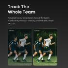XbotGo Falcon All-in-One AI Action Camera, 4K Auto Tracking Sport Camera for Soccer, Basketball & Football, Dual-Lens Team Sports Recorder with Live Streaming, No Subscription Required, 4m Tripod Included (Edge Green)