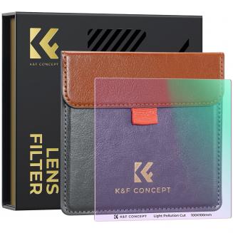 SK43 100mm Astroklar Filter, Lichtverschmutzung reduziert Rechteckfilter für Nachtaufnahmen Astrofotografie mit 28-lagiger Beschichtung Nano-Xcel Serie.