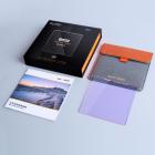 100 * 100mm natual night square filter valosaastesuodatin yölle / taivas / tähti / astrofotografia vedenpitävä ja öljynkestävä nanopinnoite