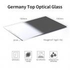 Hard grad ND8 neliösuodatin, asteittainen neutraalitiheyssuodatin GND8 (0,9/3 pysäytystä) 100 * 150 * 2mm ohut HD optinen lasi 20 kerroksinen