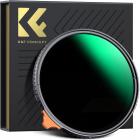 K&F CONCEPT Nano-X 77mm ND Filter Variabler Graufilter ND2-400 (1-9 Stop) Vario ND Filter mit Filtertasche