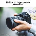 Filtro ND32-ND512 variável de 49 mm (5-9 pontos) - 28 revestimentos multicamadas hidrofóbicos / resistentes a umidade Filtro de lente de densidade neutra