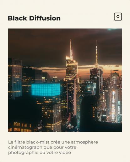 K&F Concept Filtre Magnétique 1/4 Black Mist Nano X D67mm