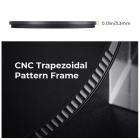 Filtro de névoa preta de 82 mm 1/8 filtro de efeitos especiais Cinebloom filtro de efeito de difusão preta para lente de câmera série Nano-Xcel