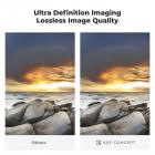 K&F Concept 67mm, Nano-X, optisk glass myk gradient GND8, ultraklar, belagt med vanntett, ripebestandig og lysreduserende blå film