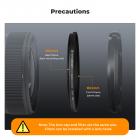 67mm ND8 (3 Stop) ND Lens Filter HD Fast Neutral Density Filter, Ultra Slim Frame Import Optisk Glas Nano-Xcel Series til kameraobjektiv