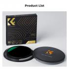 82 mm ND64-Objektivfilter (6 Steg) Fast Neutralt Densitetsfilter, Vattentätt, Reptåligt, Antireflexbeständigt Och Genomskinligt Grönt Filter Nano-Xcel