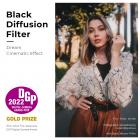 Filtro de névoa negra 1/2 de 82 mm Série Nano-Xcel - Filtro de efeitos especiais para lente de câmera