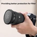 82 mm variabelt ND2-400 filter med hette, K Pro Fader ND2 til ND400 (9 stopp)