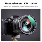 Filtre MCUV 55mm Filtre anti-UV de Protection, 24 Couches de Nano-revêtement - Série Nano-Dazzle