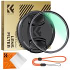 49mm UV Filter mit Objektivdeckel+Reinigungstuch Nano-Dazzle Serie, MC Super Slim Schutzfilter, Ultraviolett-Filter mit 24 Mehrschichtbeschichtungen