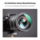 24 Nanobeschichtungen auf der Oberfläche des MCUV Filters mit Objektivdeckel+Reinigungstuch