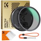Filtre CPL 52mm Filtre Polarisant Circulaire avec Bouchon et Chiffon de Nettoyage, 24 Couches de Nano-revêtement - Série Nano-Dazzle