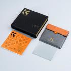 100x100mm quadrado preto difusor 1/4 filtro de efeito 28 revestimentos multicamadas filtro de efeito cinematográfico de sonho