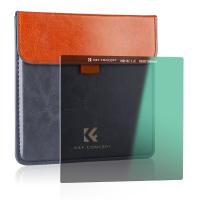 K&F Concept Nano-X Filtro Quadrato ND16 (4 stops) a Lastra 100x100mm in Vetro Ottico con 28 Strati Rivestimento Nano Compatibile Nano-X Porta Filtri per Lente
