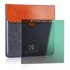 Neliömäinen ND16 suodatin 100 * 100 * 2mm neutraali tiheys suodattimet 28 monipinnoitettua lasia vedenpitävä harmaa ND