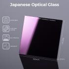 Firkantet ND32000 Filter 100*100*2mm Neutral Density Filtre 28 Multi-Coated Glas Vandtæt Grå ND