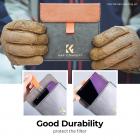 Firkantet ND32000 Filter 100*100*2mm Neutral Density Filtre 28 Multi-Coated Glas Vandtæt Grå ND