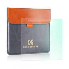 Filtro de efeito 1/8 de névoa preta quadrado de 100 x 100 mm 28 revestimentos multicamadas Filtro de efeito cinematográfico de sonho