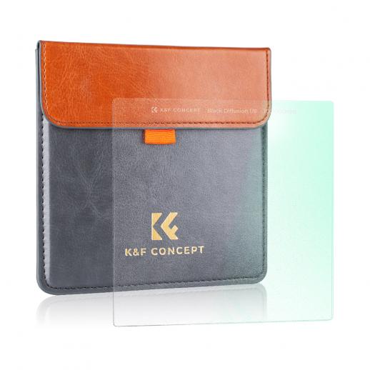 100x100mm Square Black Diffuison 1/8 Effect Filter 28 Multi-Layer Coatings Dream Cinematic Effect Filter