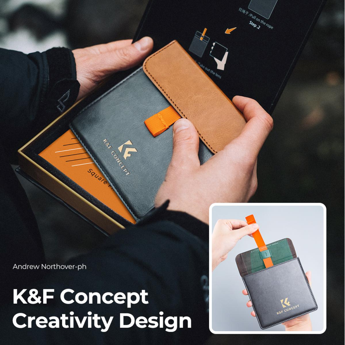 100x100 مللي متر مربع أسود ضباب 1/8 مرشح تأثير 28 طلاء متعدد الطبقات حلم مرشح التأثير السينمائي